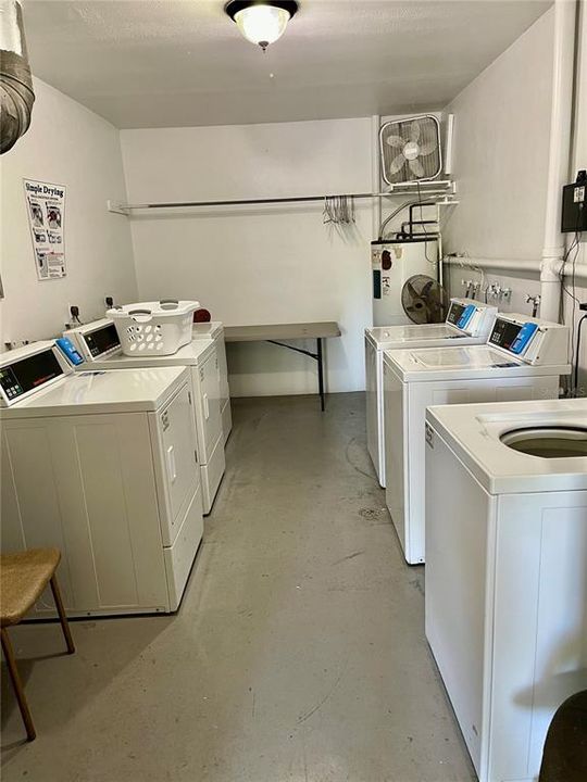 on site washers & dryers