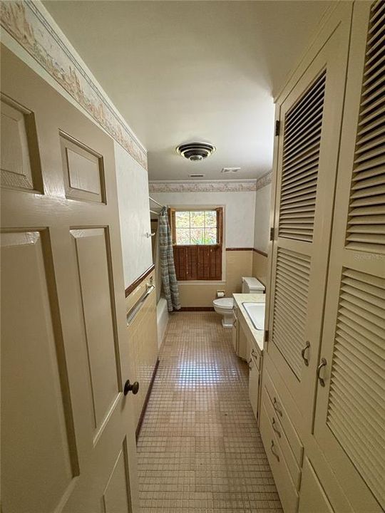 Hallway bath