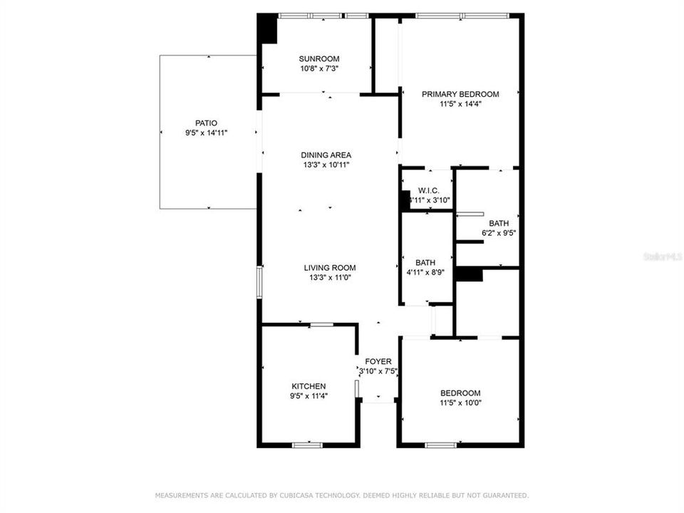 For Sale: $230,000 (2 beds, 2 baths, 1164 Square Feet)