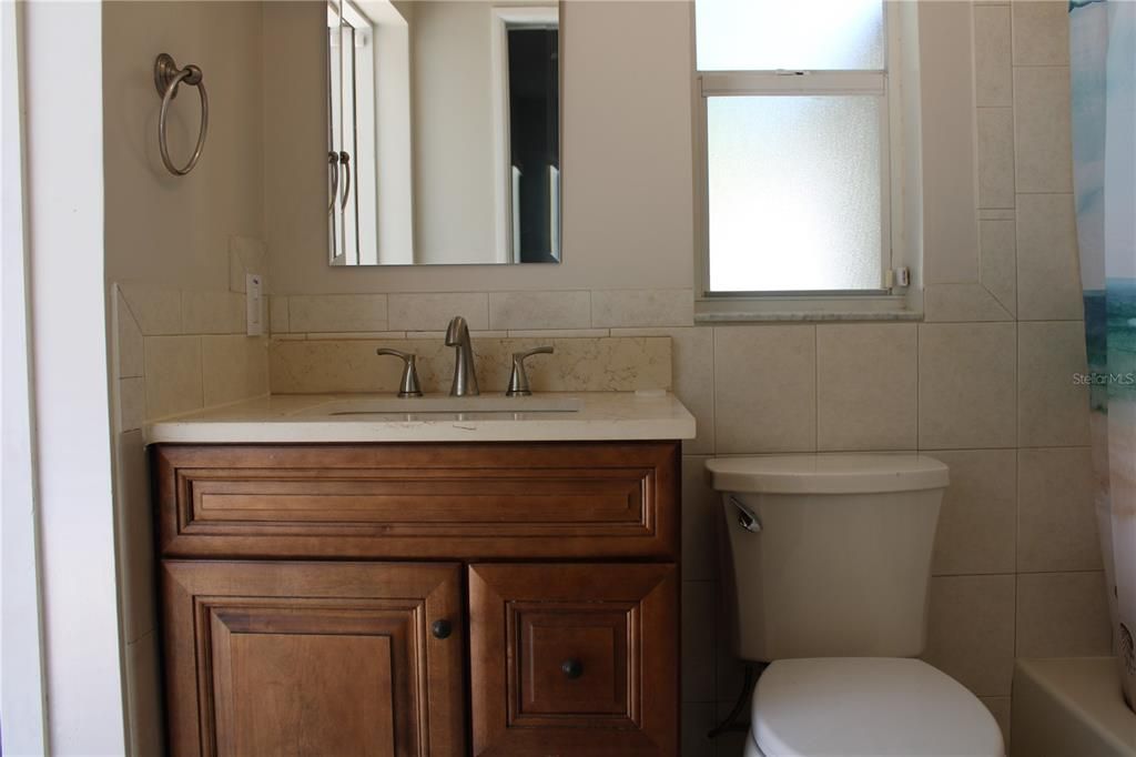 Master bathroom and pool bath