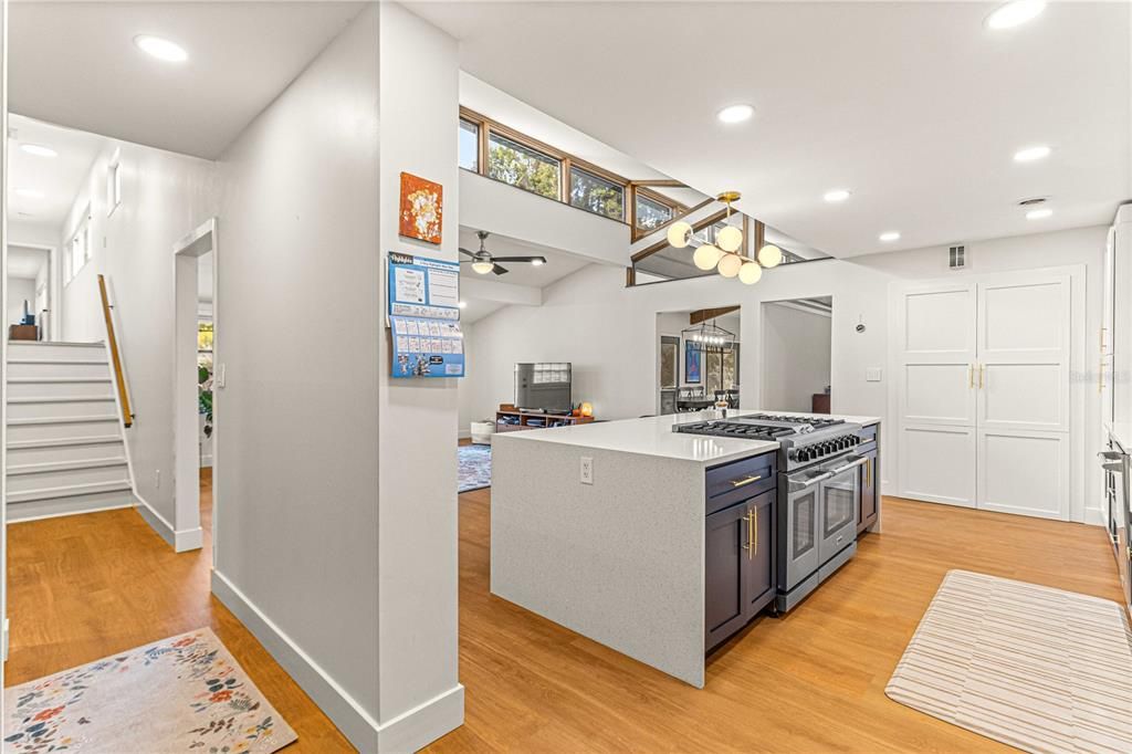 Foyer space to 2 Bedrooms and bath