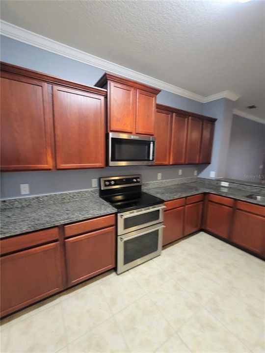 with granite counter tops
