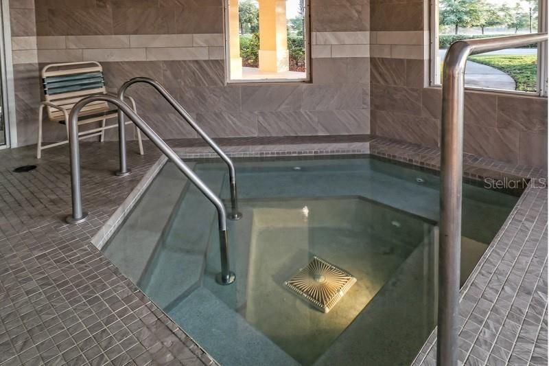 Hot tubs located at the Clubhouse and North Spa