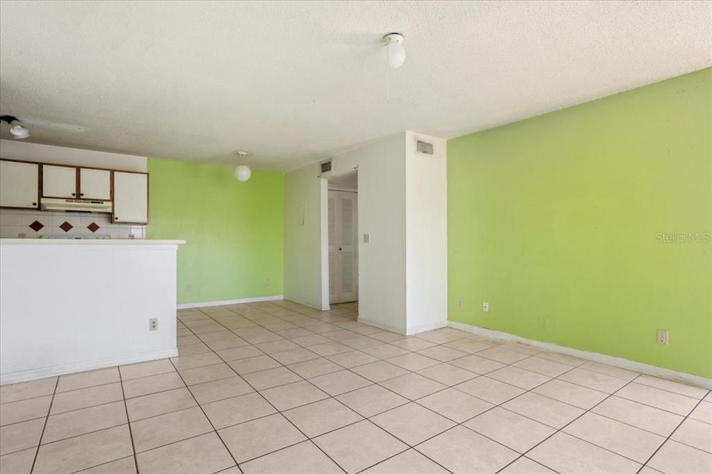 dinning area/kitchen