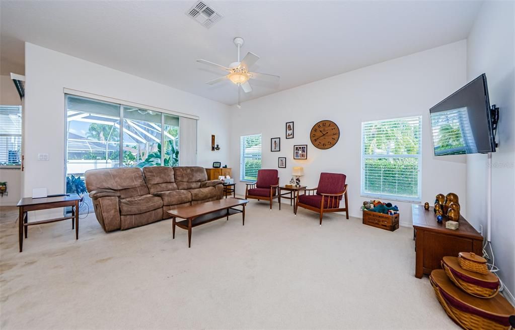 Large, open living room