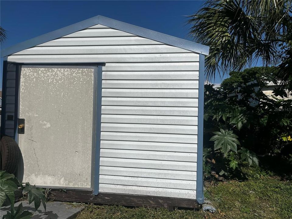 Shed Included