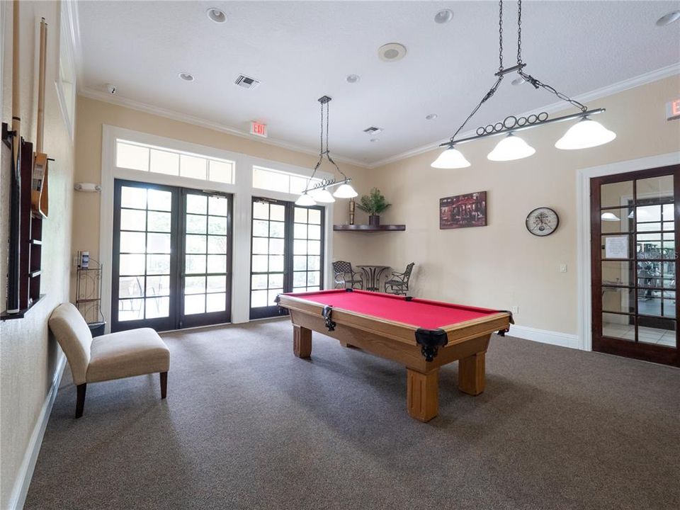 Clubhouse Pool Hall