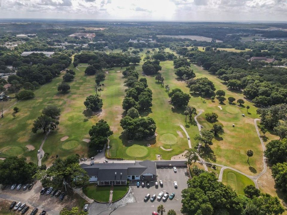 Aerial View of Golf Course a block away