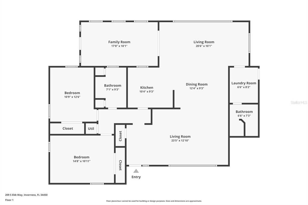 For Sale: $235,000 (2 beds, 2 baths, 1359 Square Feet)