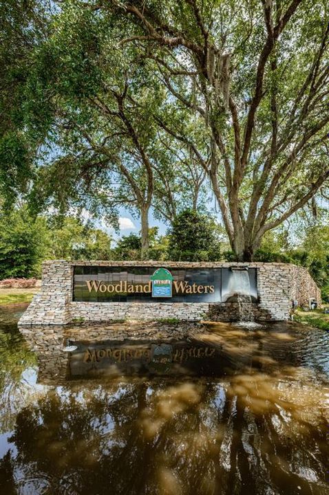 Woodland Waters features tennis and pickleball courts, community boat ramp and picknic area, and a lake for fishing and small watercraft.