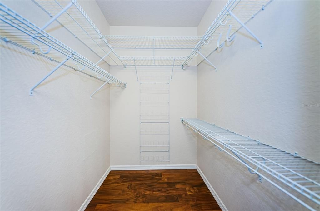 Walk-in closet #2.