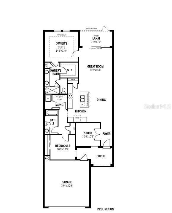 For Sale: $365,408 (2 beds, 2 baths, 1501 Square Feet)