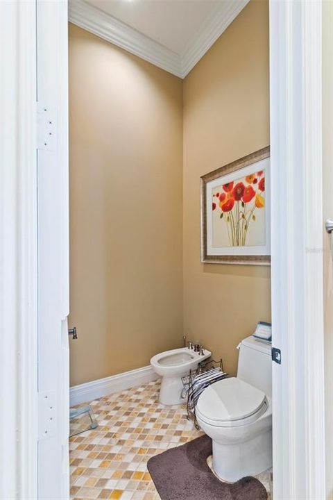 Private Water Closet with Bidet