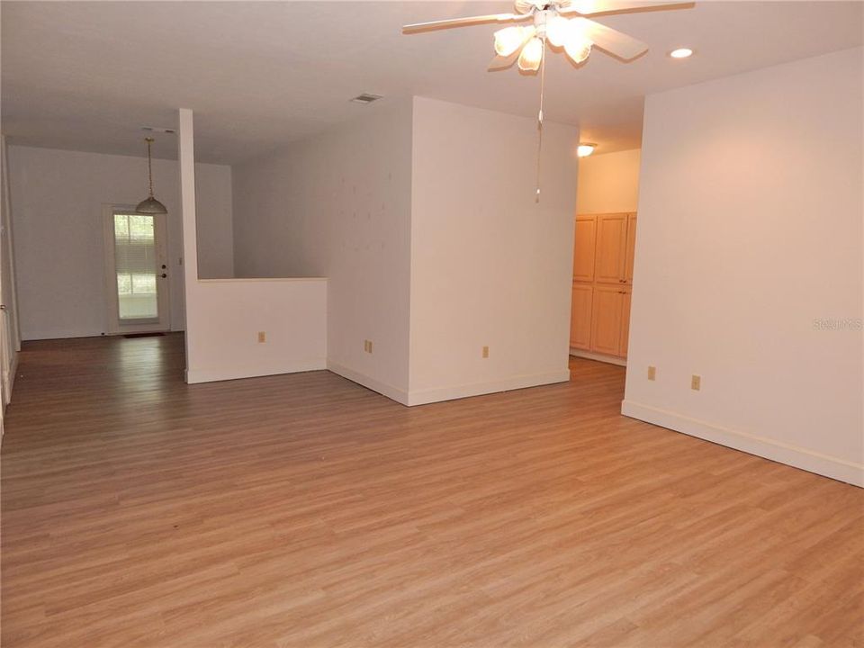 Living Room and Dining Room Area