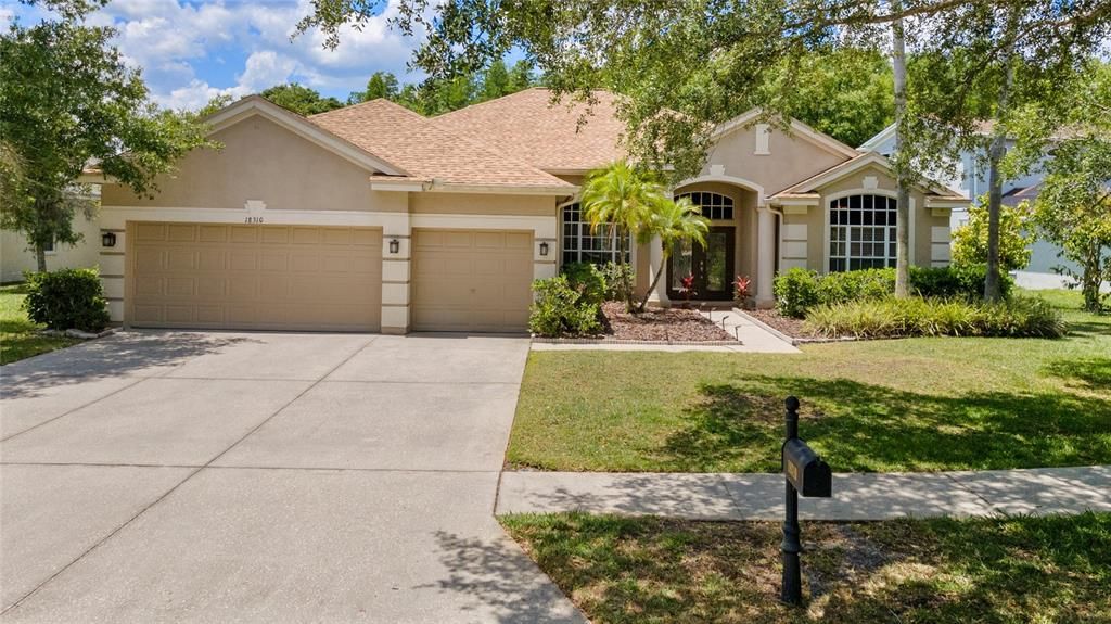 Beautiful 1 Story Home With 3 Car Garage on Spacious Conservation Lot