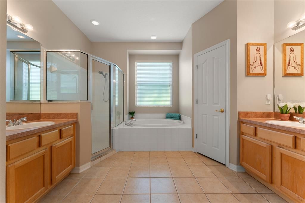 Oversized master Bathroom