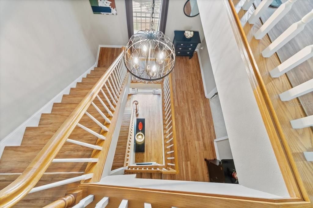 View of Stairwell from 3rd Floor