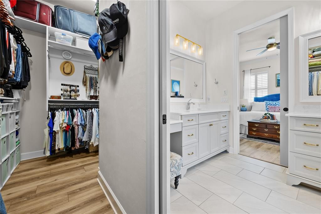 Primary Walk-In Closet