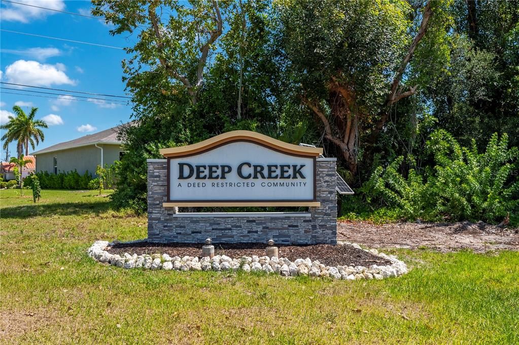 Located in deed restricted Deep Creek