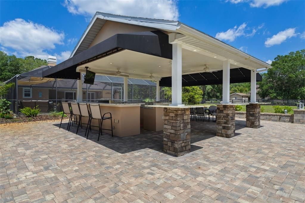 Pitmaster's Dream Outdoor Kitchen. A $100K upgrade!