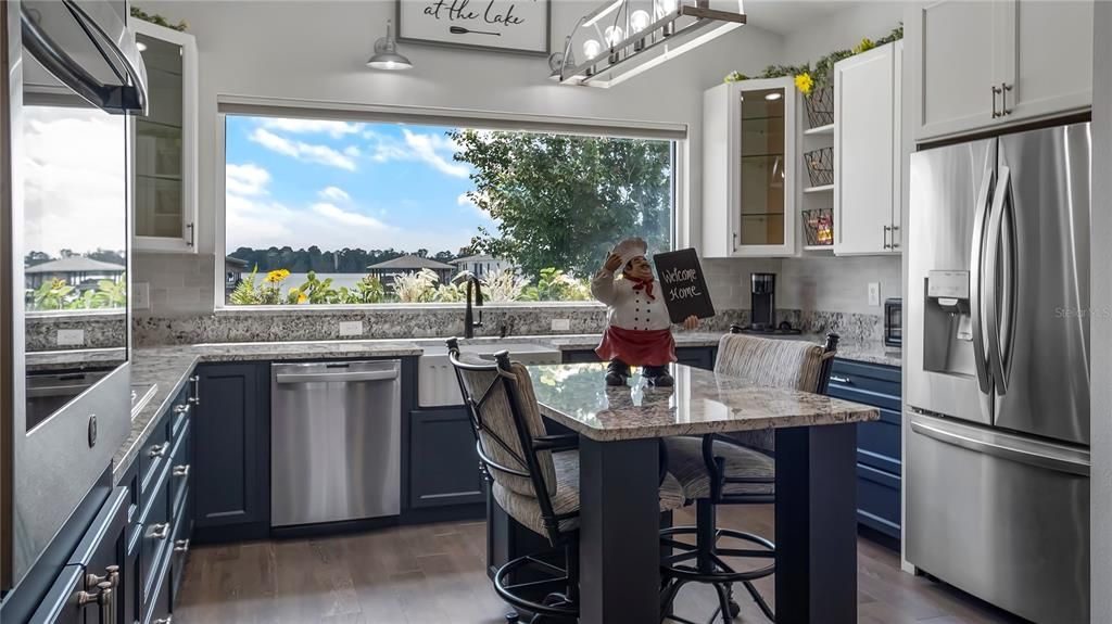 Amazing kitchen with the best view!