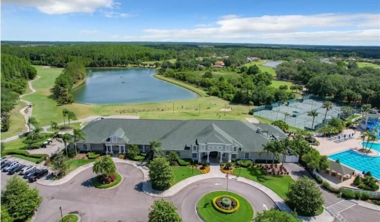 Clubhouse and pool