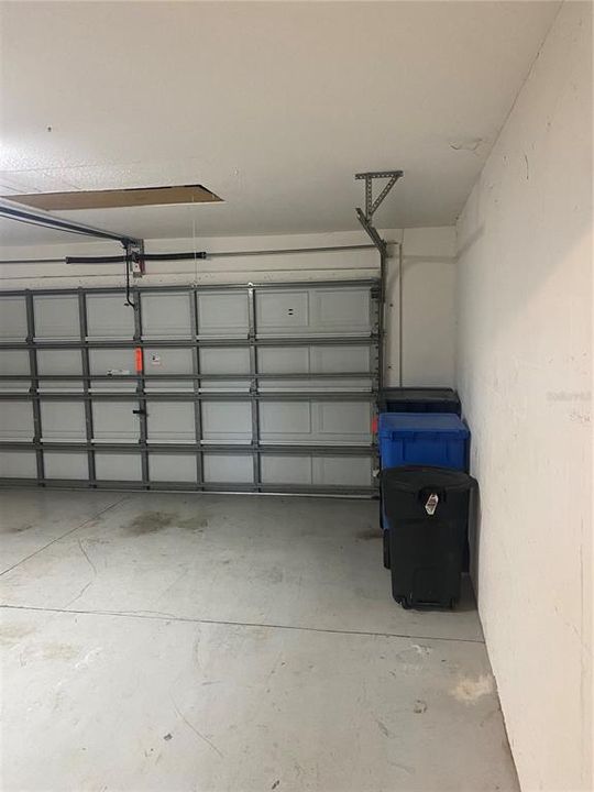 Large 2 car garage