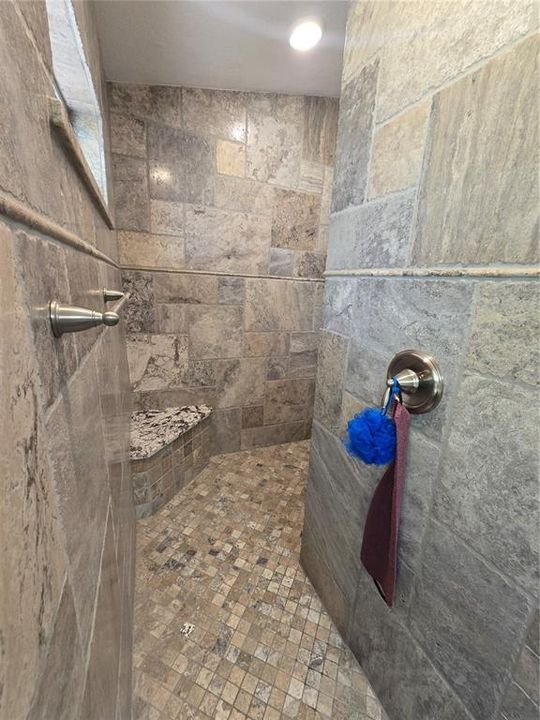 Huge Primary bathroom Walk-In shower