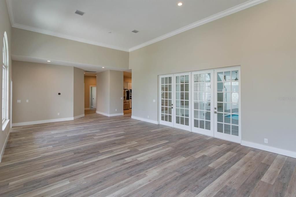 formal living space looking towards kitchen