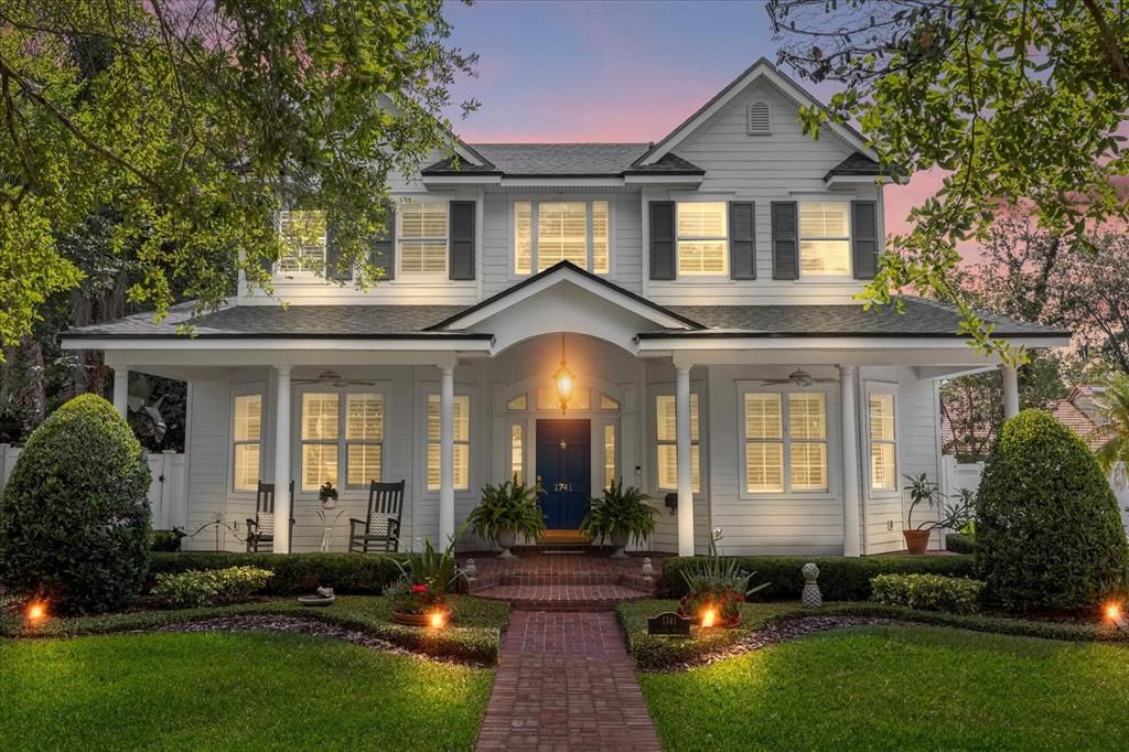 Beautiful front porch