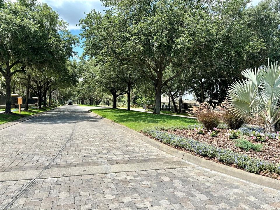 entrance to neighborhood