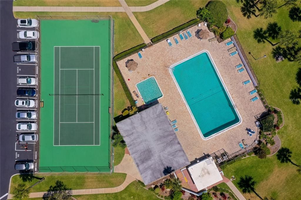 Pool/Tennis Court