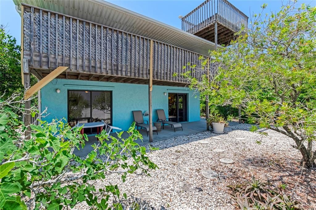 First Floor Patio to Backyard