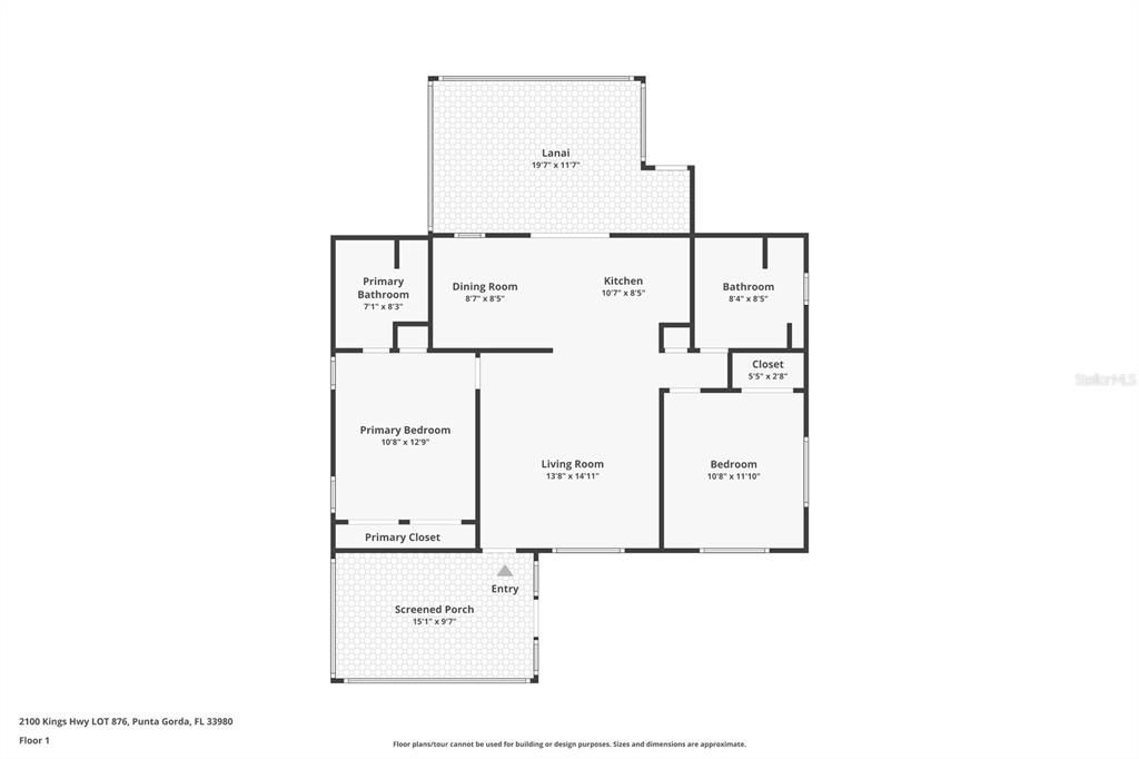 Active With Contract: $119,900 (2 beds, 2 baths, 864 Square Feet)