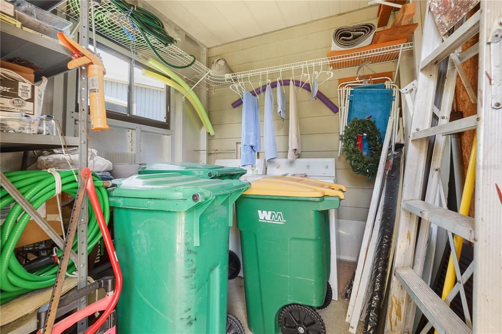 Shed with Laundry