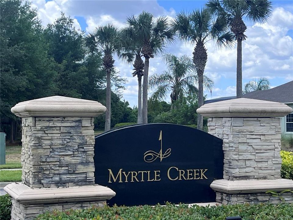 Myrtle creel Entrance