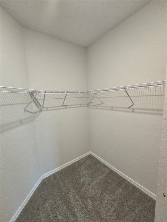 Master walk-in closet