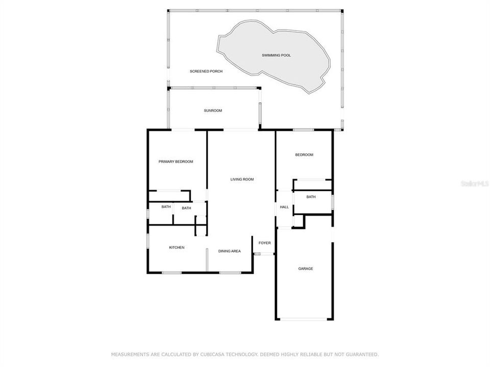 For Sale: $360,000 (2 beds, 2 baths, 1123 Square Feet)