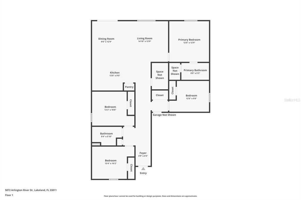 For Sale: $315,000 (4 beds, 2 baths, 1485 Square Feet)