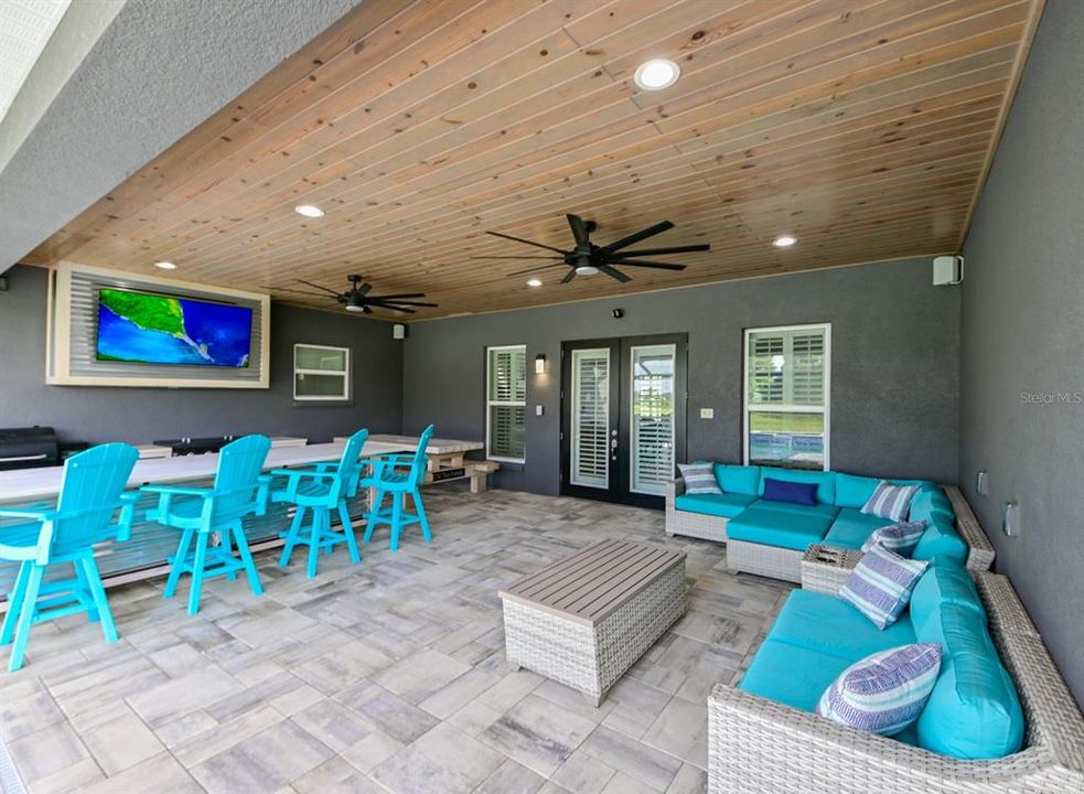 Oversized Covered Outdoor Area