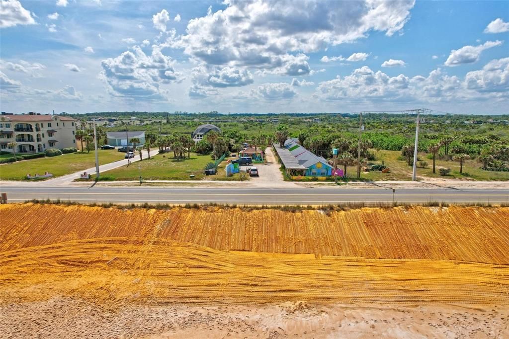 Front yard with deeded beach access