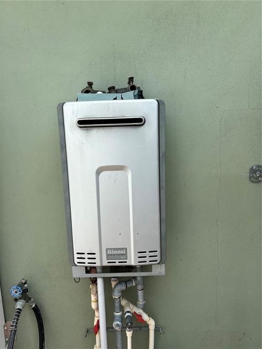 Tankless Hot water Heater too!
