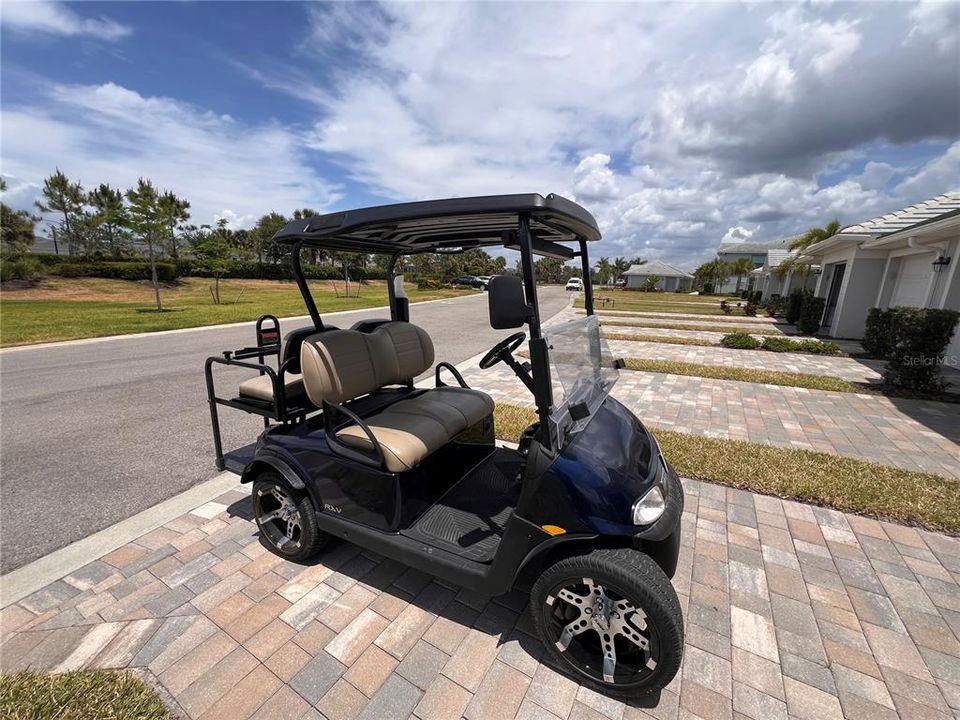 Golf Cart is included.