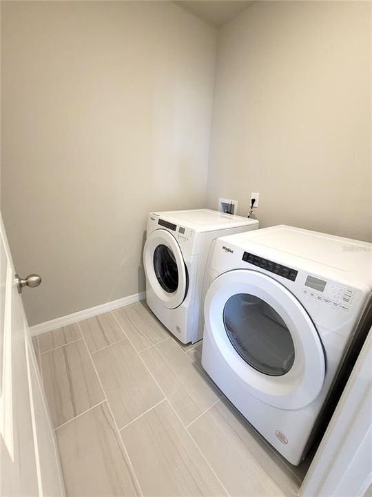 Inside Laundry Room w/Washer & Dryer included!!