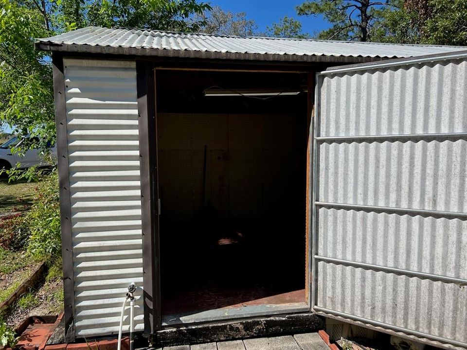 Shed on 1 acre parcel