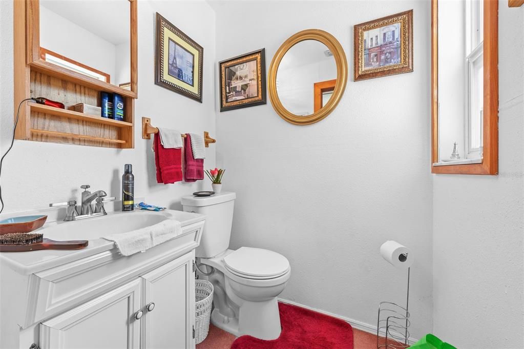 Guest half bath