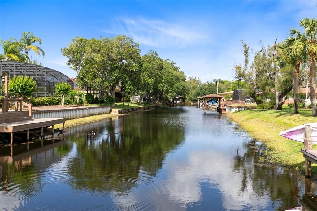 Canal to East Lake Tohopekaliga