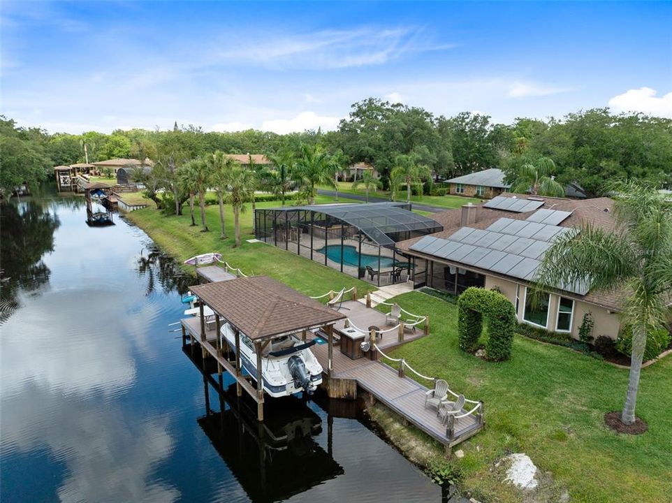 Aerial View of Rear Left of Home