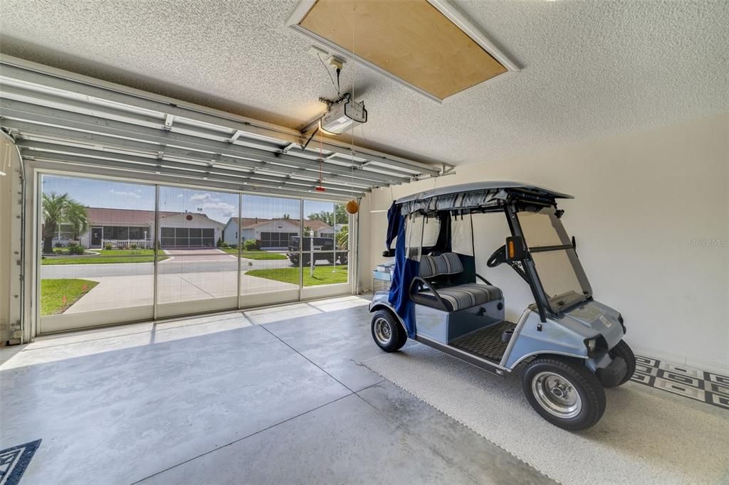 FURNITURE and GOLF CART complete the package!