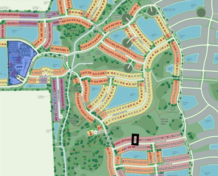 Site map - Lot 686